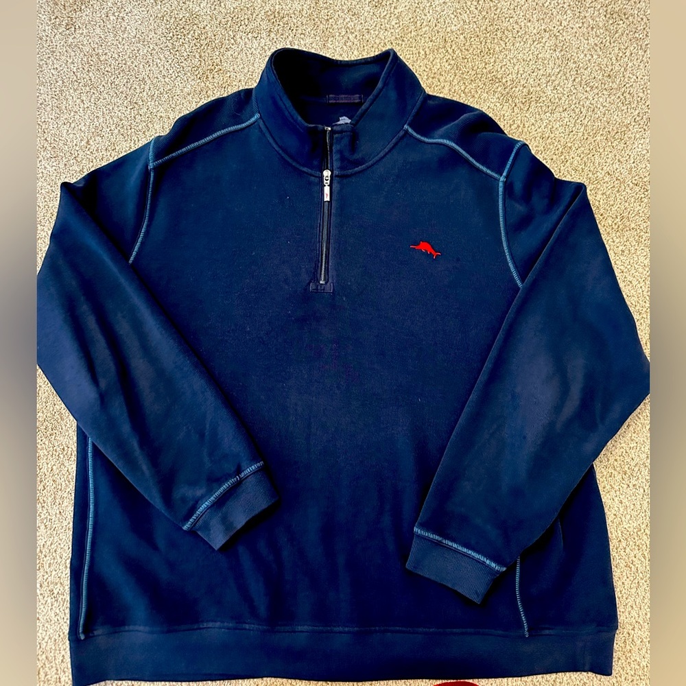 Tommy Bahama Pullover XXXL Navy Excellent Condition Men’s